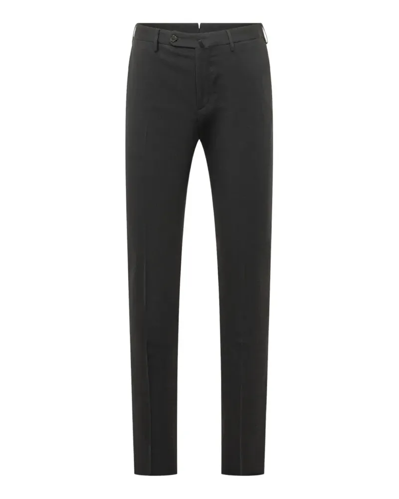 Incotex slim-leg tailored trousers - Schwarz Schwarz