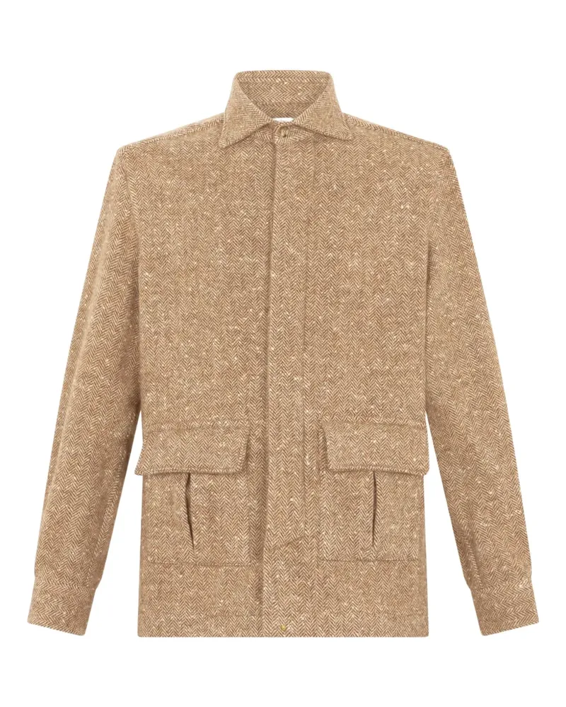 Boglioli Hemdjacke mit Knopfleiste - Nude Nude