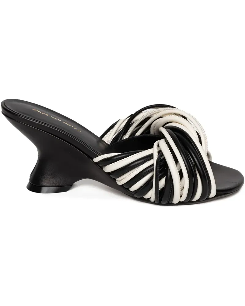 Dries van Noten Klassische Sandalen 75mm - Weiß Weiß