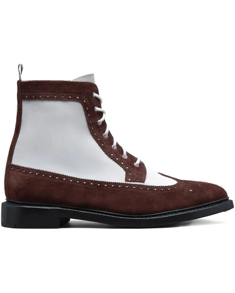 Thom Browne lace-up boots - Braun Braun