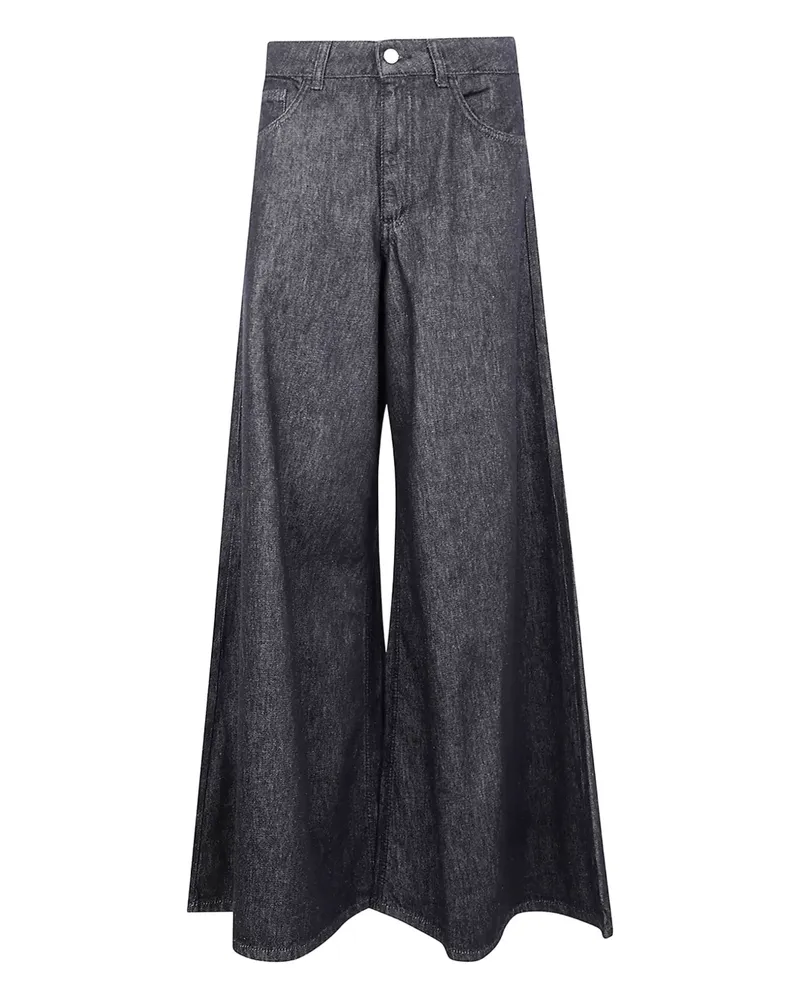 Blumarine wide-leg jeans - Schwarz Schwarz