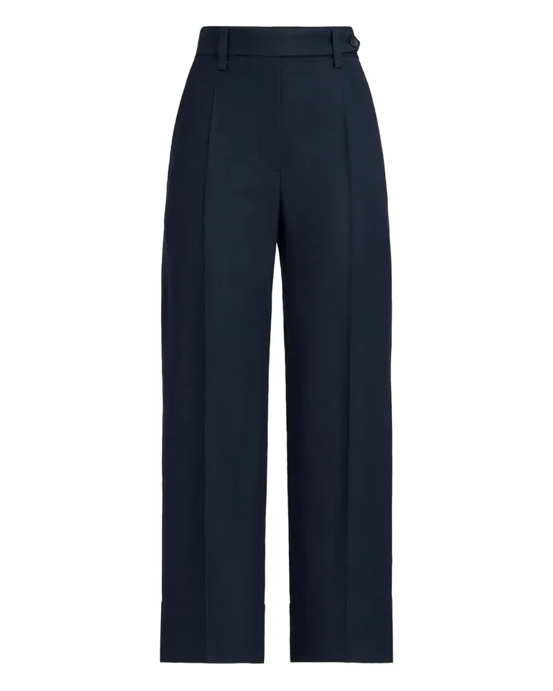 Brunello Cucinelli monili-detail trousers - Blau Blau