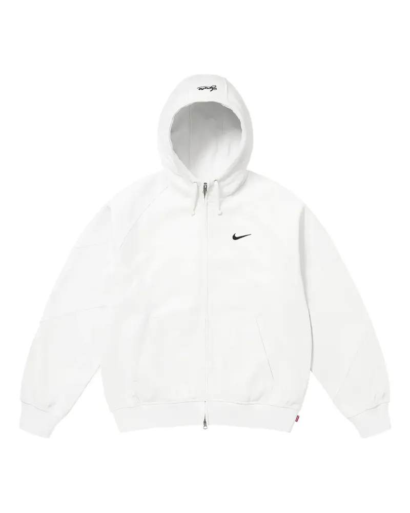 Supreme Being zip hooded sweatshirt - Weiß Weiß