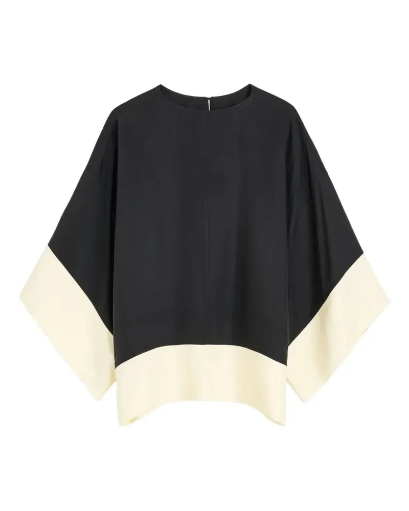 By Malene Birger Cicie colour-block top - Schwarz Schwarz