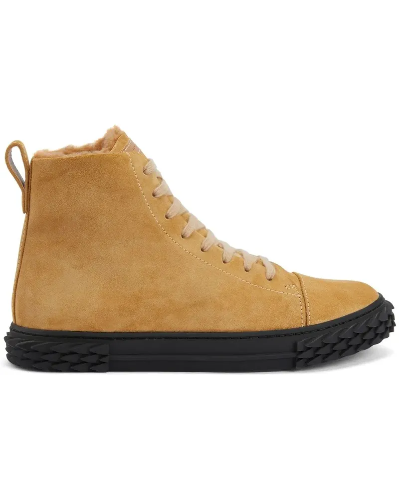 Giuseppe Zanotti Ecoblabber High-Top-Sneakers - Braun Braun