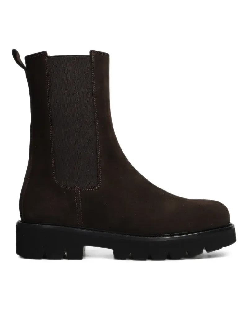 Anna F. suede chunky-sole boots - Braun Braun