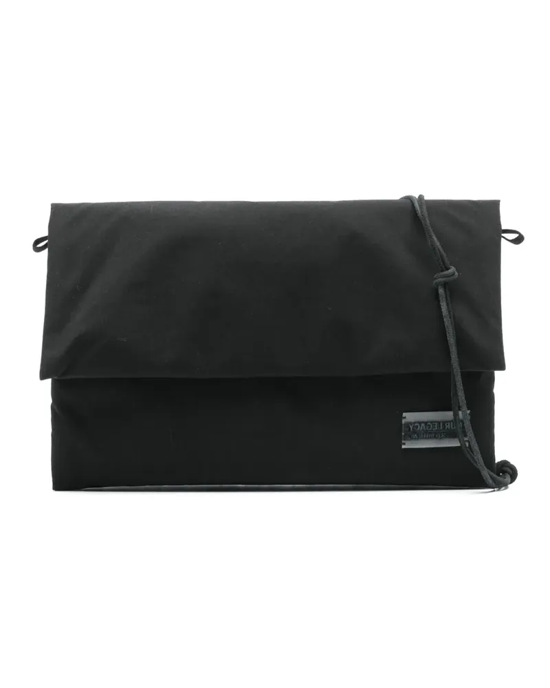 Our Legacy Necessity Kuriertasche - Schwarz Schwarz