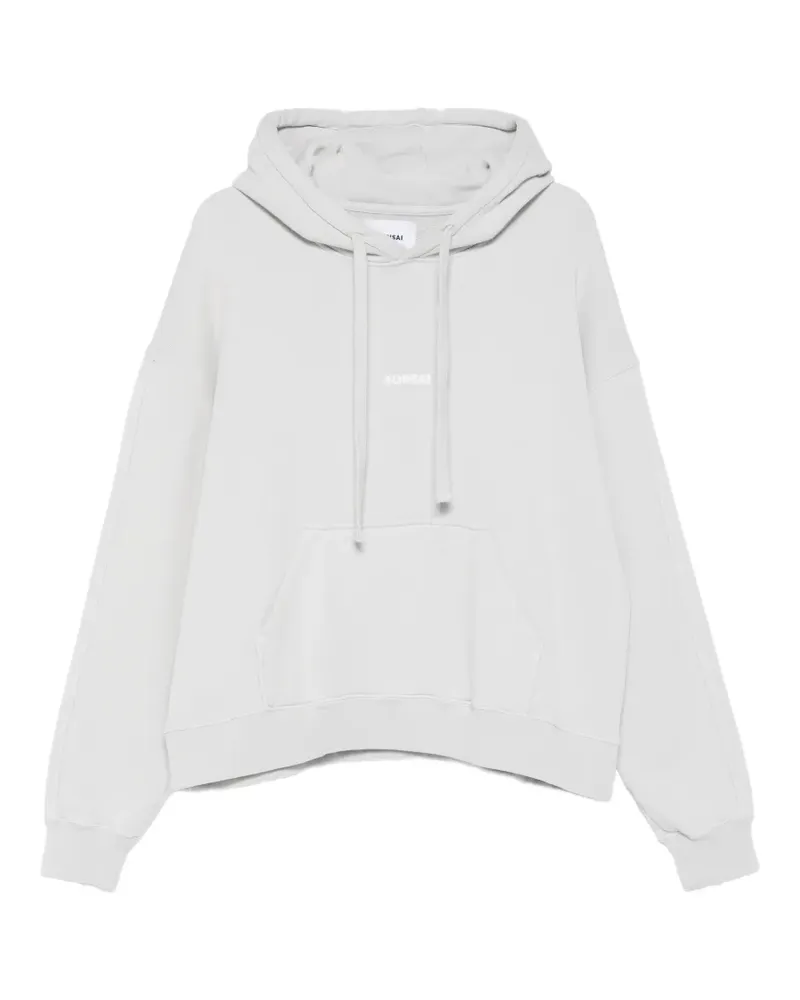BONSAI cotton hoodie - Grau Grau