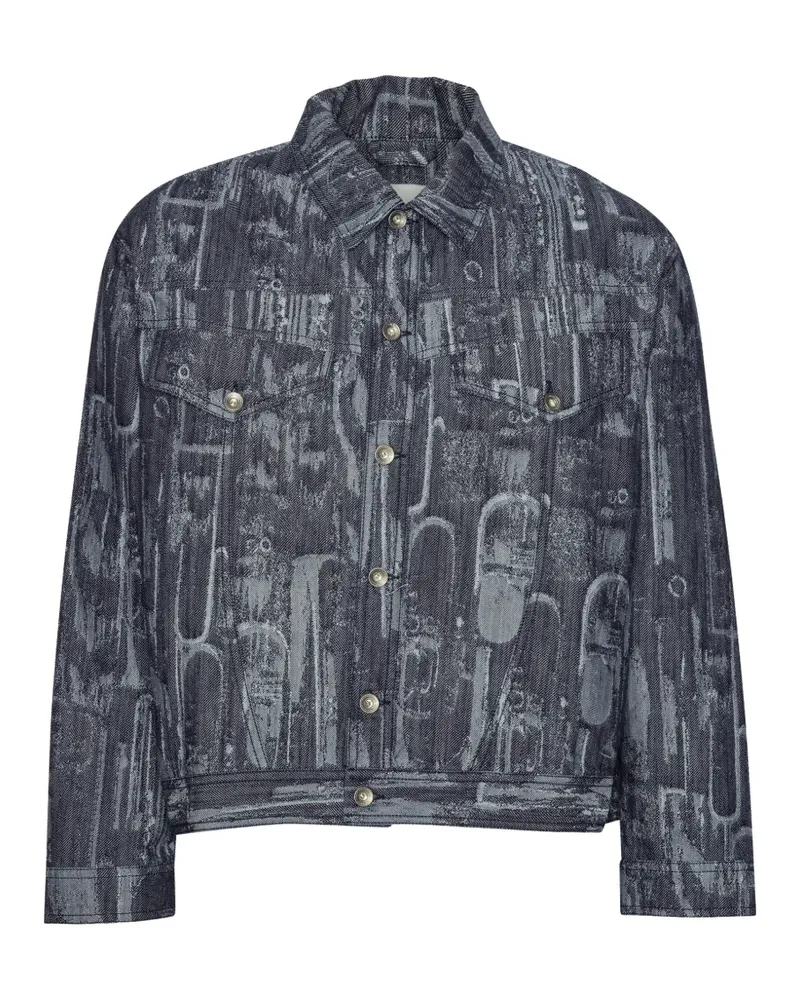 Henrik Vibskov Rooster jacket - Blau Blau