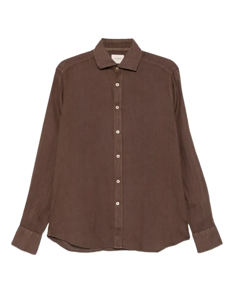 Tintoria Mattei long-sleeve shirt - Braun Braun