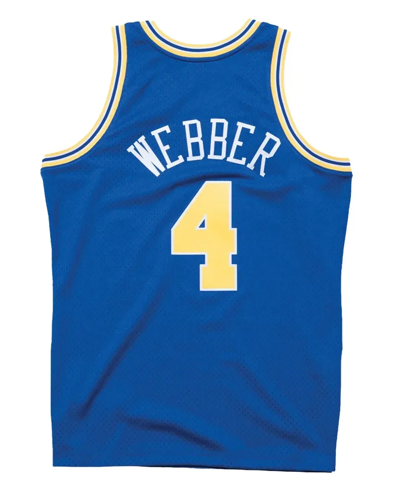 Mitchell & Ness x NBA Swingman Golden State Warriors 93-94 Chris Webber Tanktop - Blau Blau