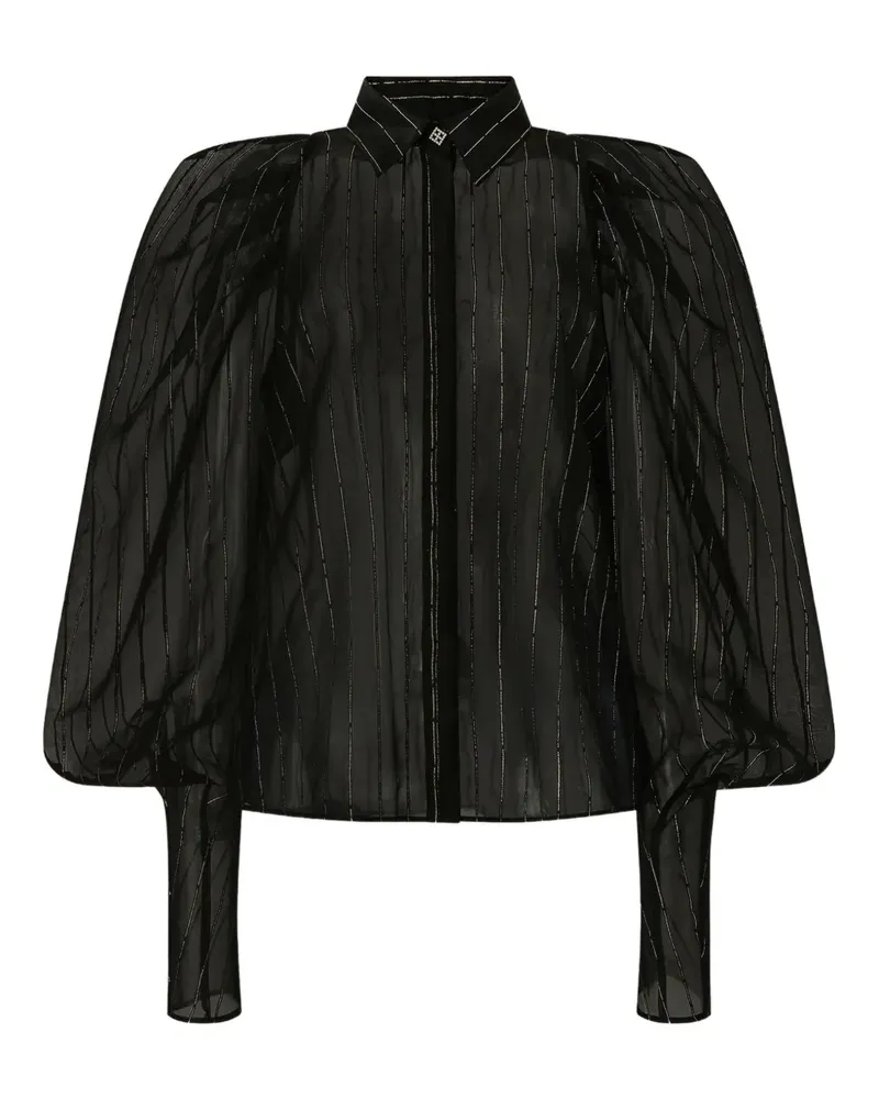 Genny Shirts Black - Schwarz Schwarz
