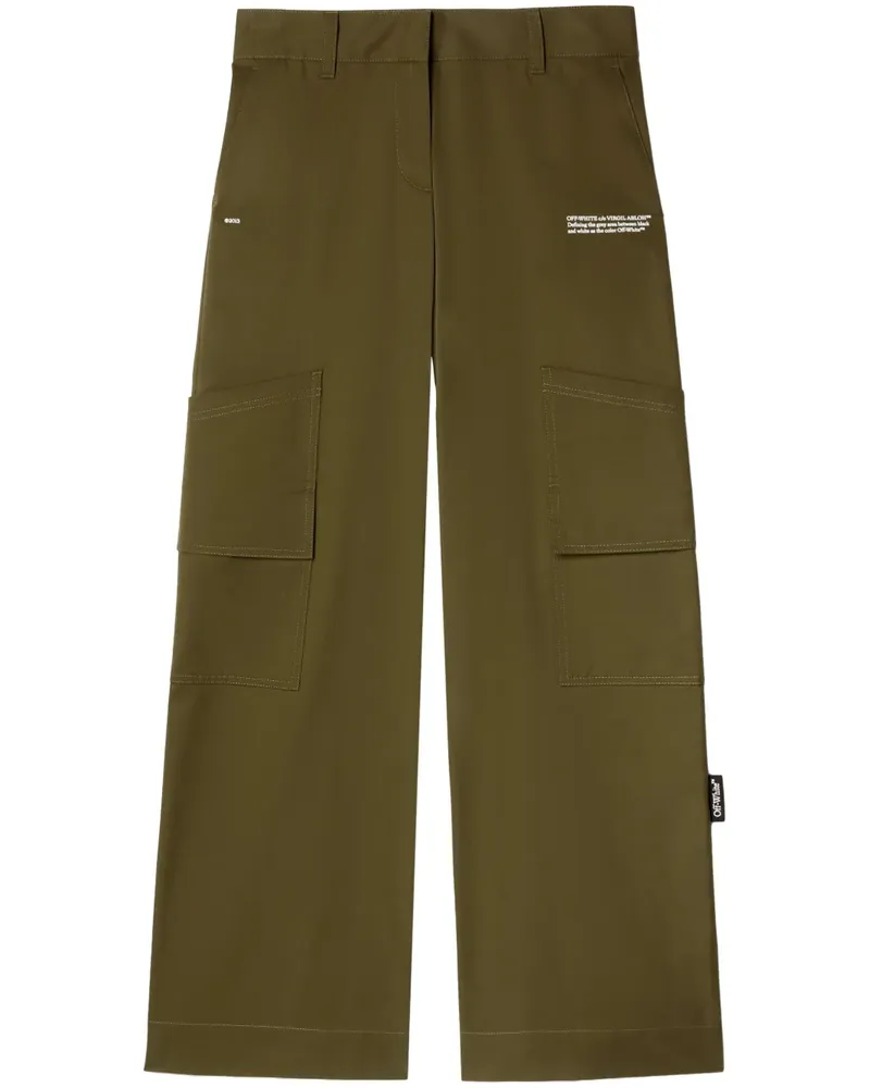 OFF-WHITE New Toybox Cargohose - Grün Grün