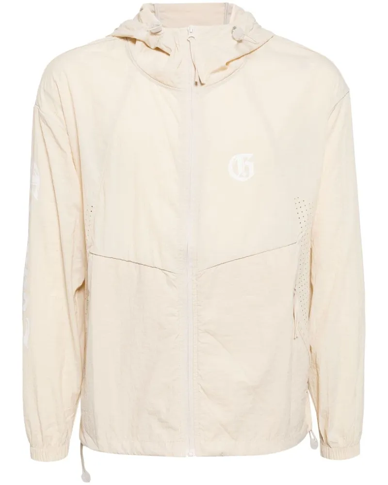 Ground Zero Leichte Jacke mit Logo-Print - Nude Nude