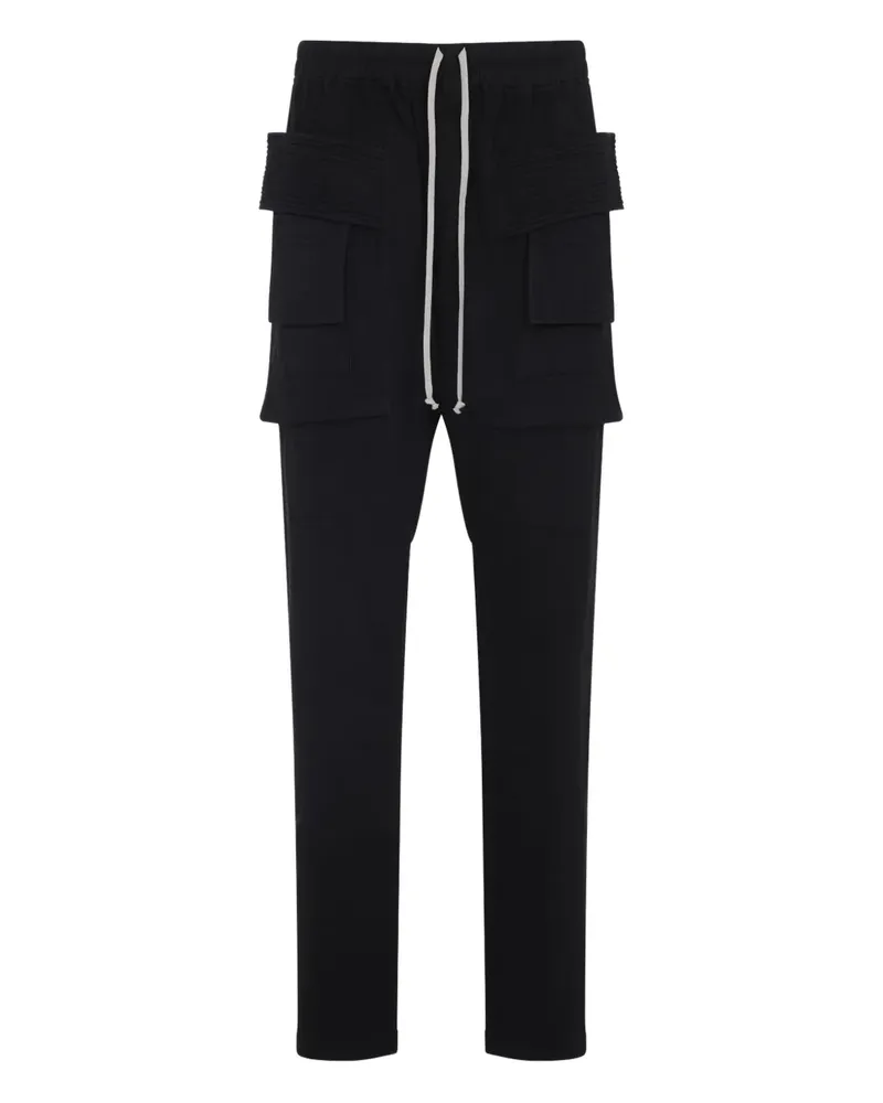 DRKSHDW by Rick Owens Cargohose mit Kordelzug - Schwarz Schwarz
