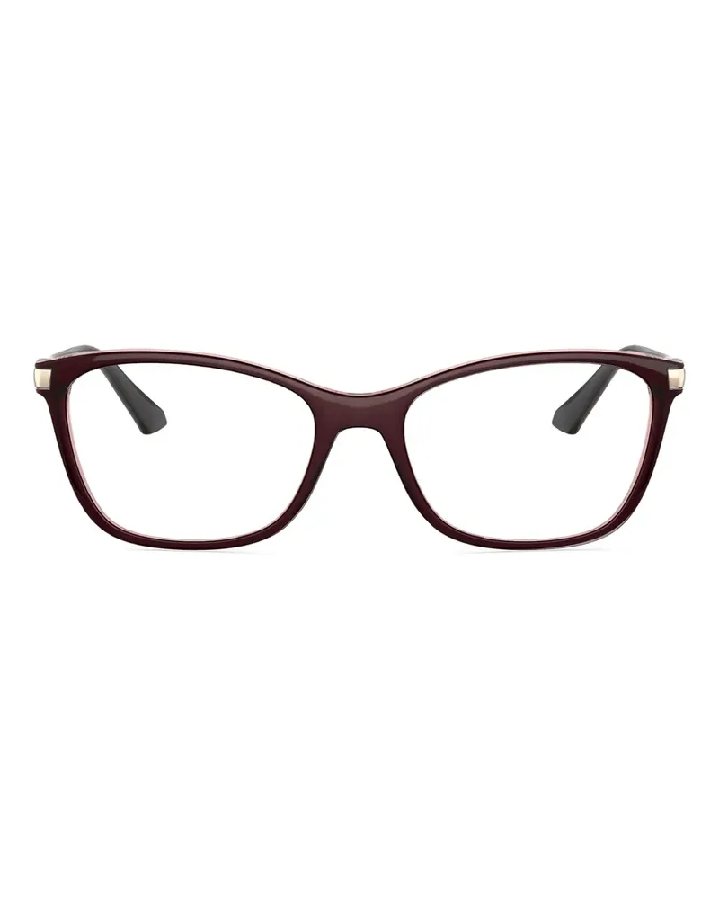 Vogue Brille mit eckigem Gestell - Braun Braun