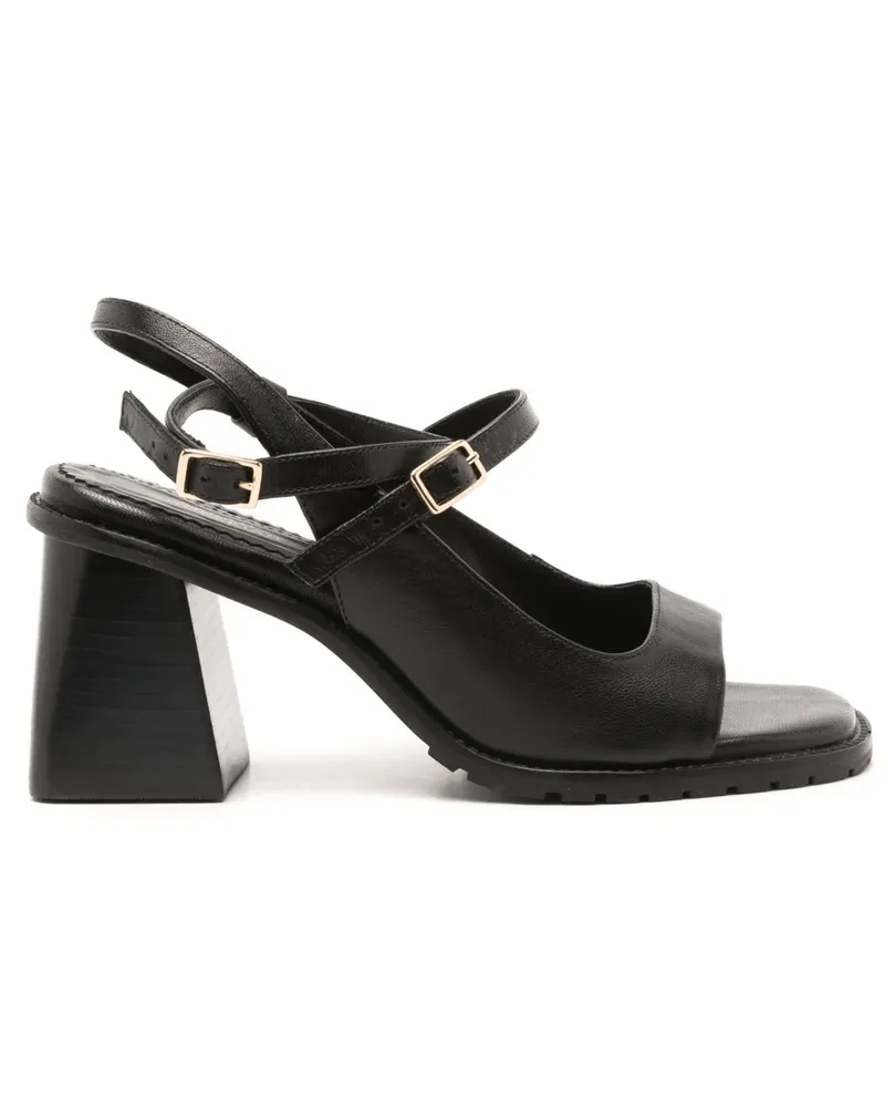 Sarah Chofakian Vik Slingback-Sandalen 70mm - Schwarz Schwarz