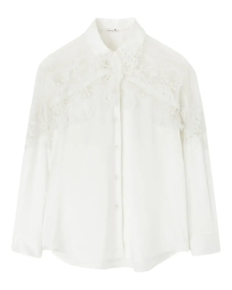 Ermanno Scervino Hemd mit Spitze - Nude Nude