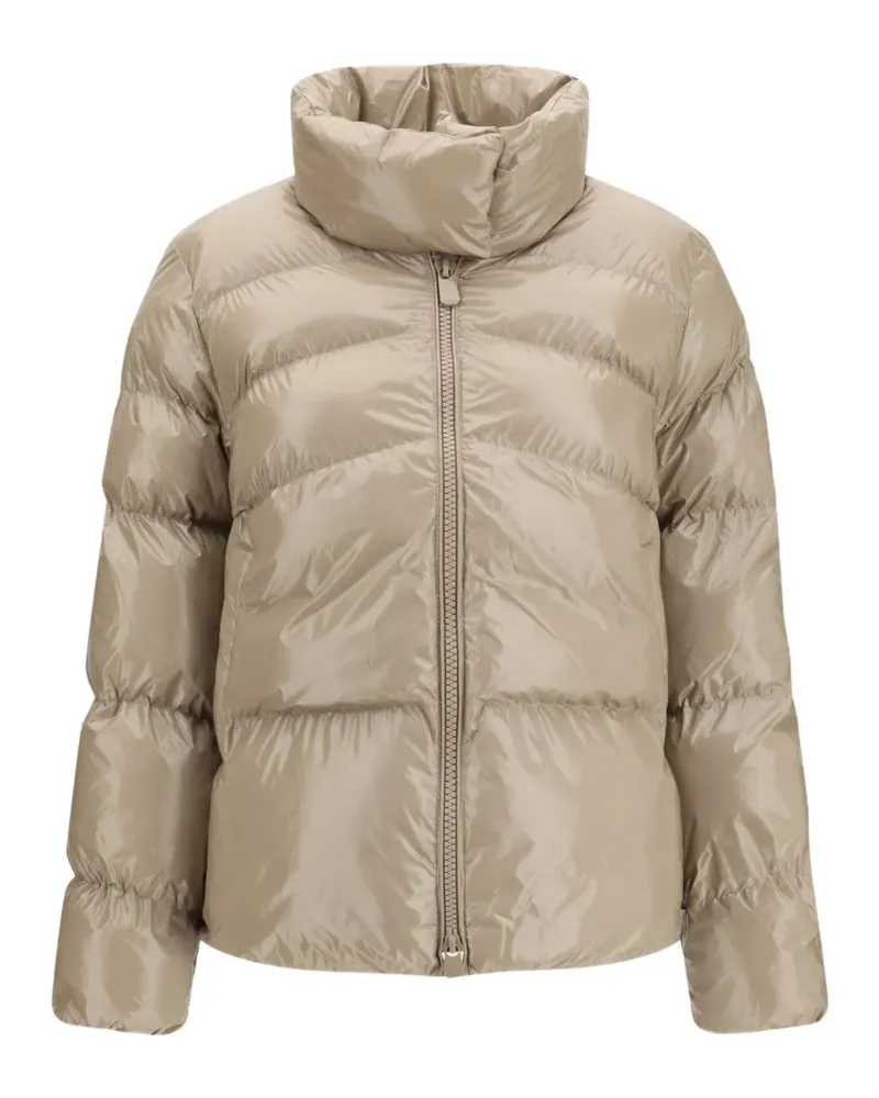 Pinko quilted turtleneck puffer jacket - Nude Nude