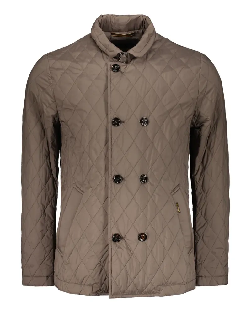 MOORER Cabanjacke mit Steppung - Braun Braun