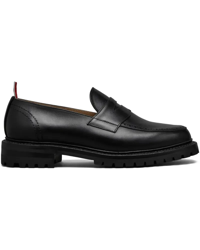 Thom Browne Klassische Penny-Loafer - Schwarz Schwarz