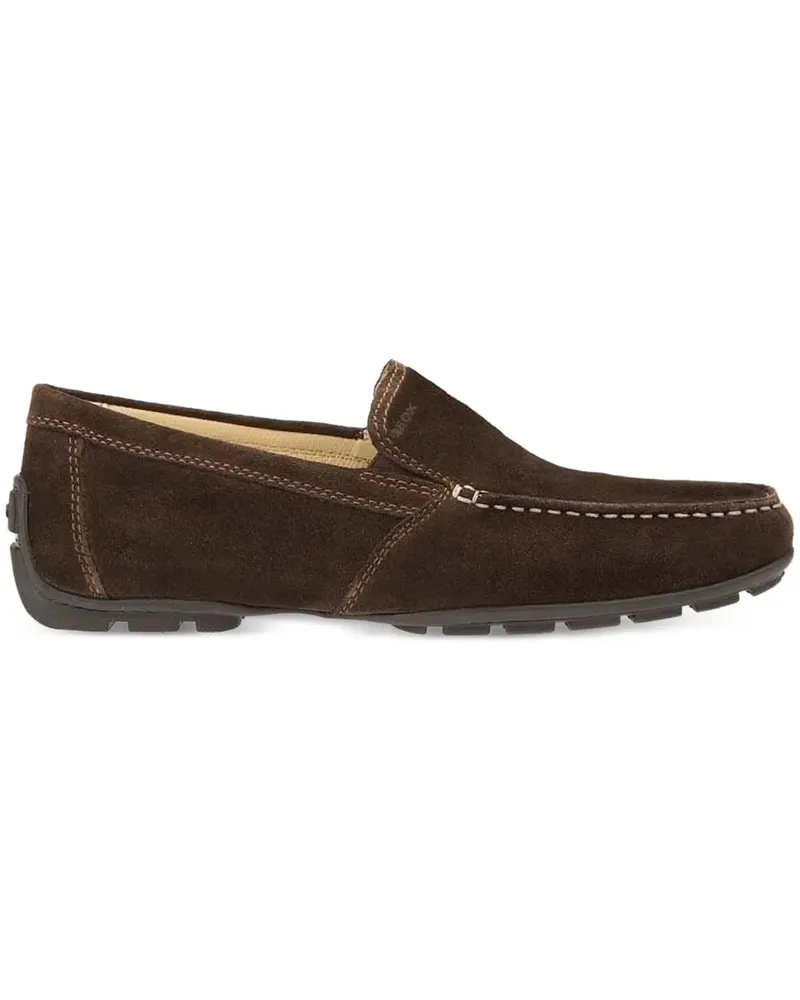 Geox Loafer aus Wildleder - Braun Braun