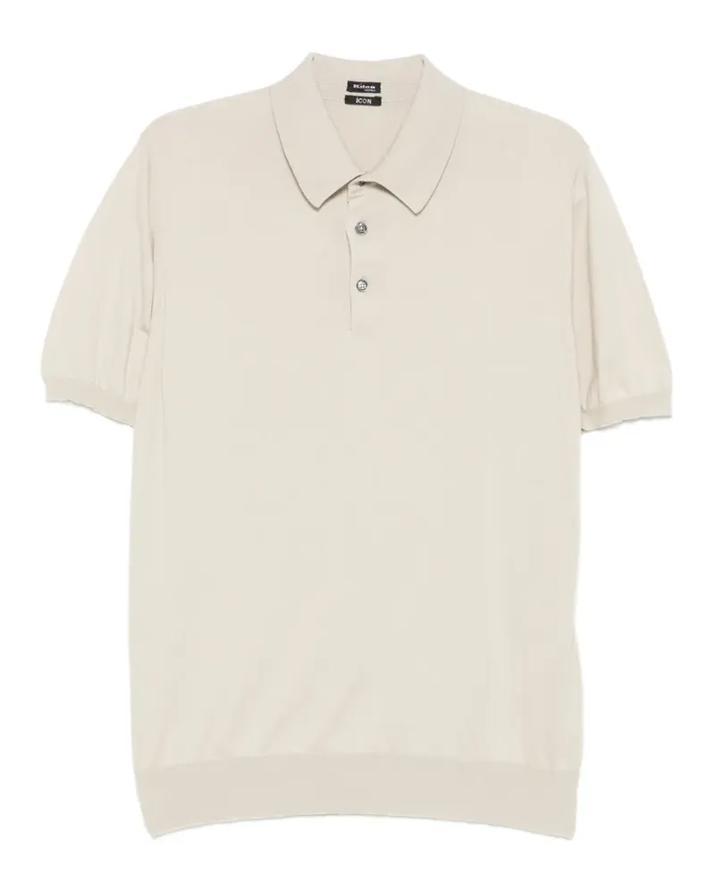 Kiton Poloshirt mit kurzen Ärmeln - Nude Nude