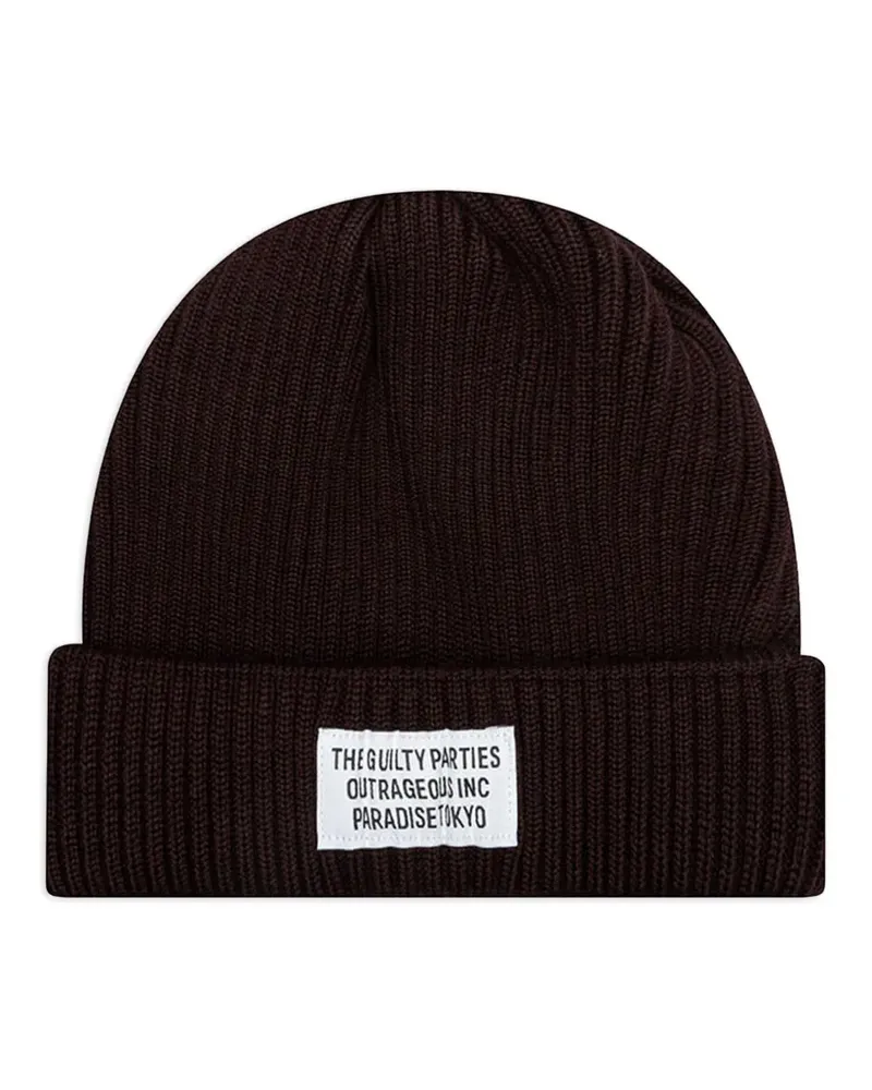 Wacko Maria Klassische Beanie - Braun Braun