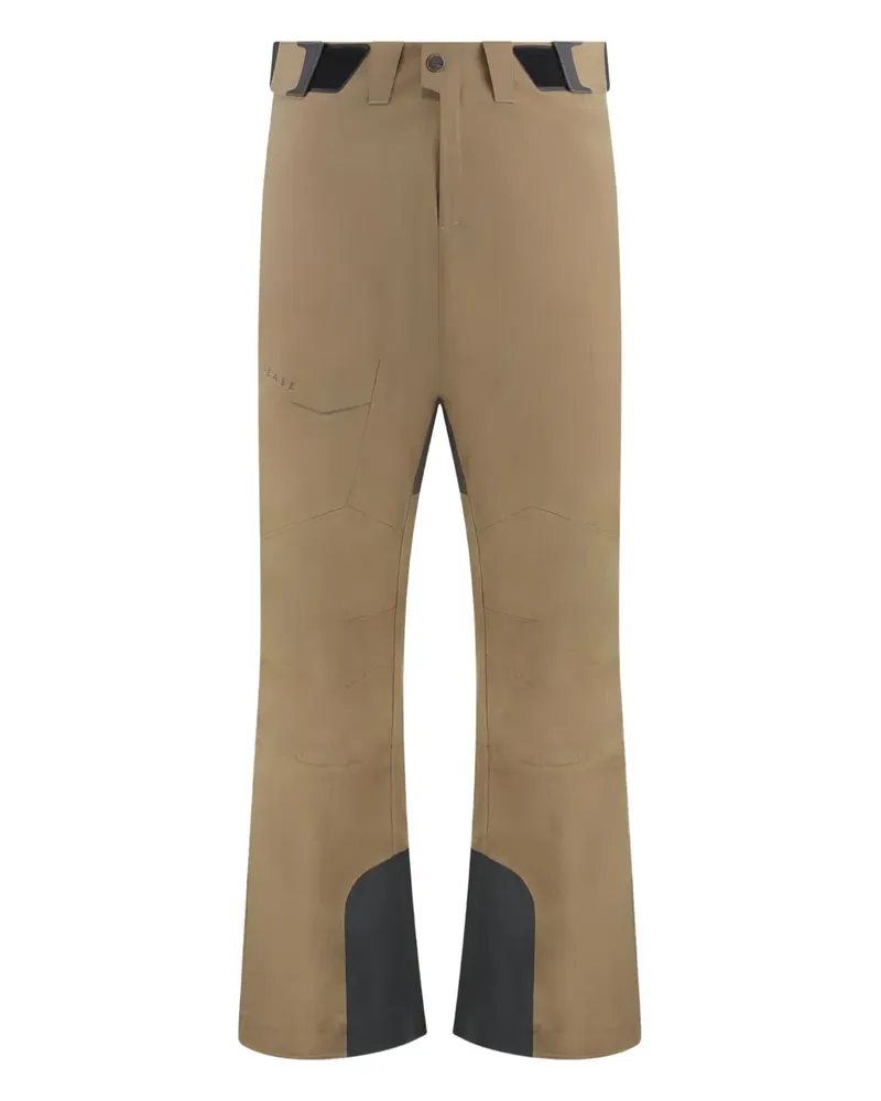 SEASE Skihose in Colour-Block-Optik - Braun Braun