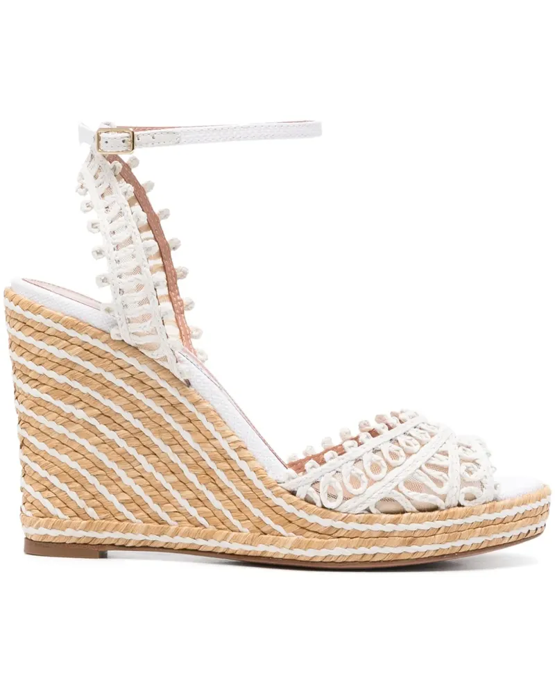 Aquazzura Kahlo Espadrilles 105mm - Weiß Weiß