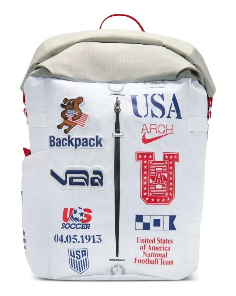 Nike Aysén patch-detail backpack - Weiß Weiß