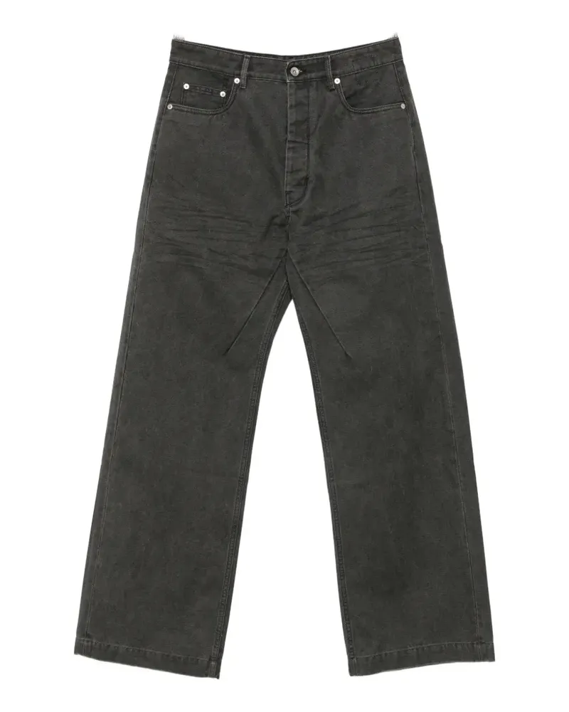 DRKSHDW by Rick Owens faded-effect wide-leg jeans - Grau Grau