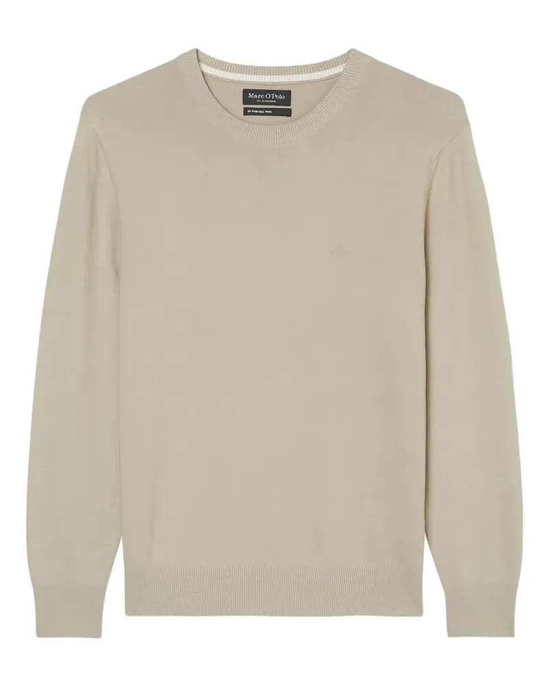 Marc O'Polo Pullover mit rundem Ausschnitt - Nude Nude
