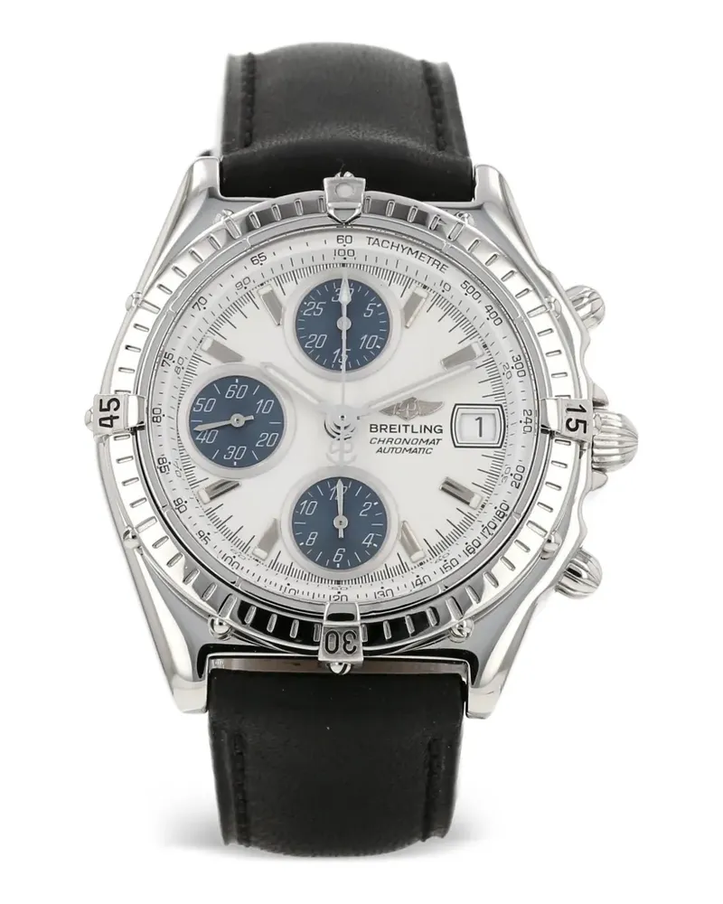 Breitling 1990s Chronomat 39mm watch - Weiß Weiß