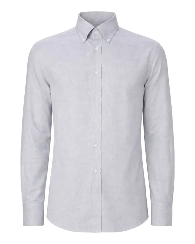 Brunello Cucinelli Klassisches Hemd - Grau Grau