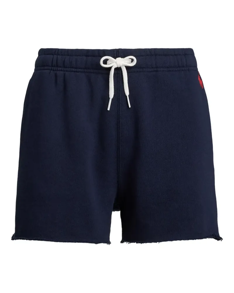 Ralph Lauren Loungewear-Shorts mit ausgefranstem Saum - Blau Blau