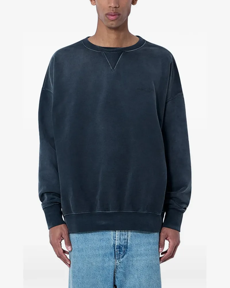 Maison Margiela Pullover aus Baumwolle - Blau Blau