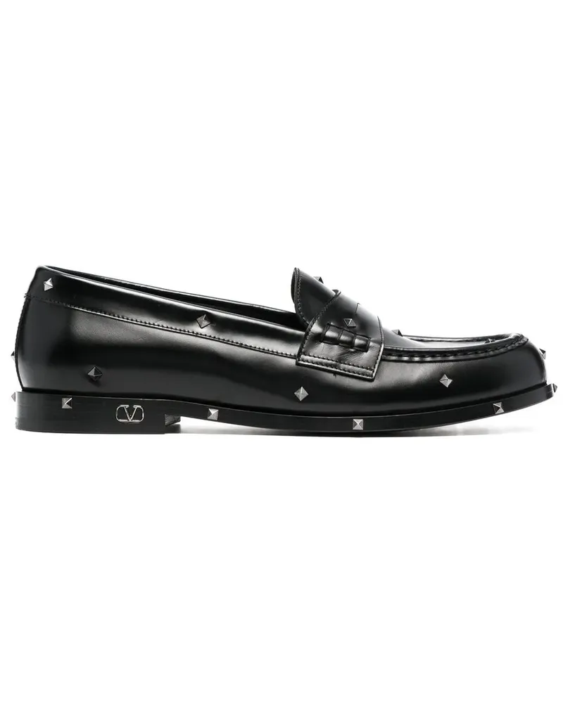 Valentino Garavani Rockstud Loafer - Schwarz Schwarz