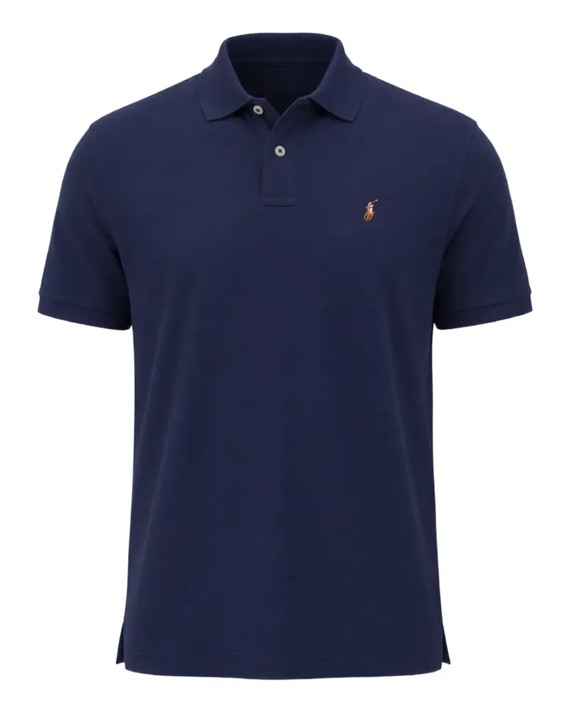 Ralph Lauren Poloshirt mit Logo-Stickerei - Blau Blau
