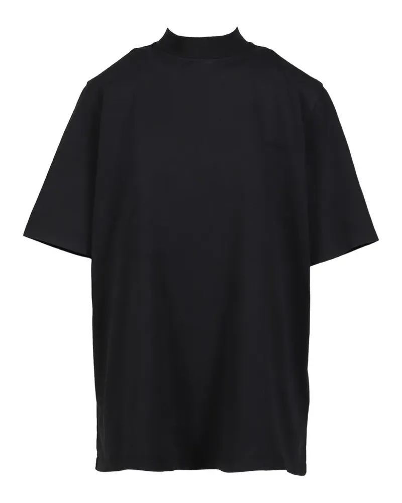 ATTICO logo-embroidered T-shirt - Schwarz Schwarz