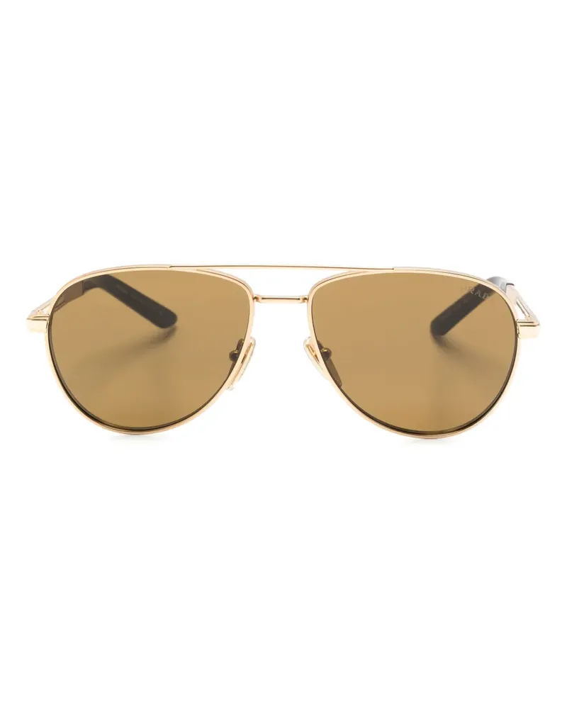 Prada Logomania Pilotenbrille - Gold Gold