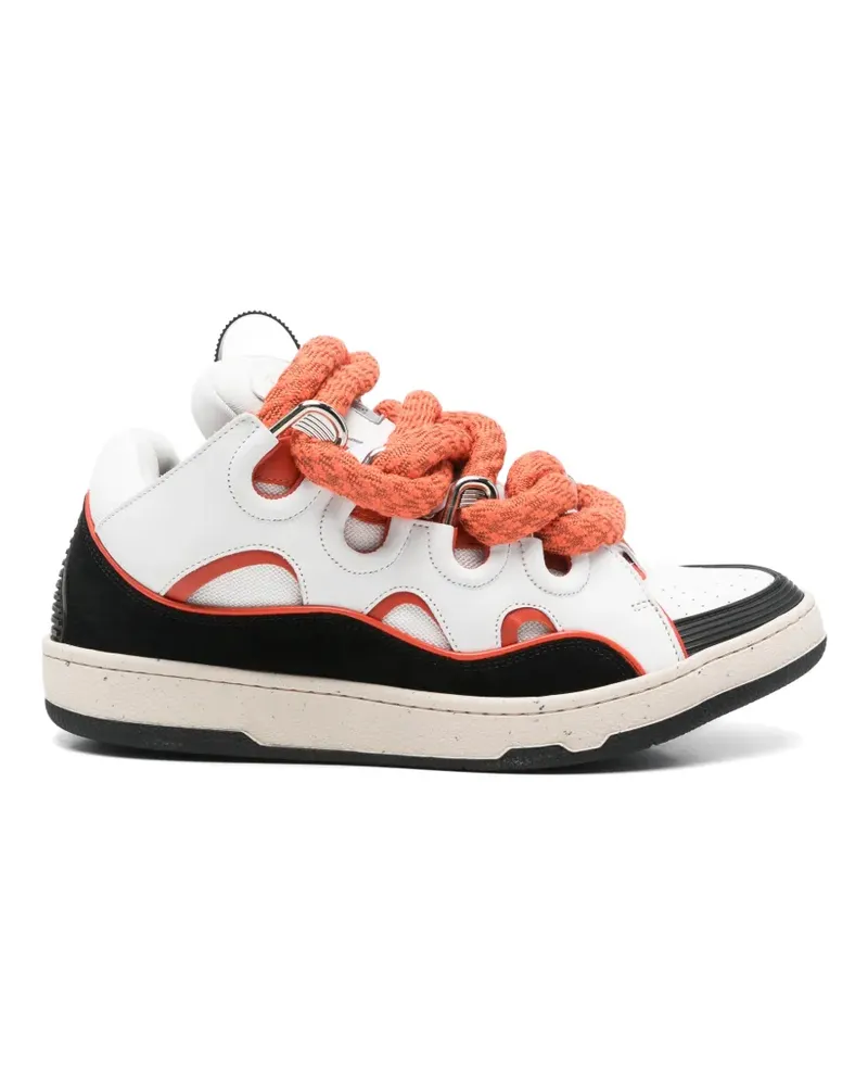 Lanvin Curb Sneakers mit klobiger Spitze - Weiß Weiß