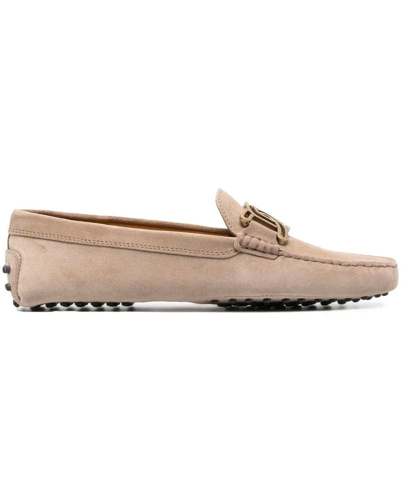 TOD'S Kate Gommino Loafer - Nude Nude