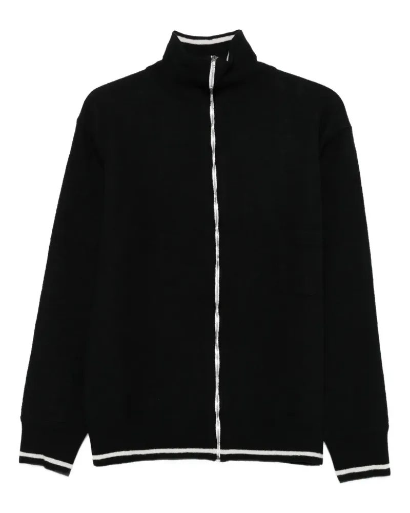Maison Margiela Cardigan mit Reißverschluss - Schwarz Schwarz