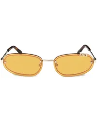 OFF-WHITE Miami Sonnenbrille Gold