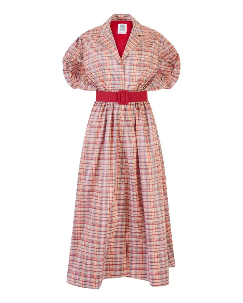 Rosie Assoulin Wind at Your Back Kleid - Rosa Rosa