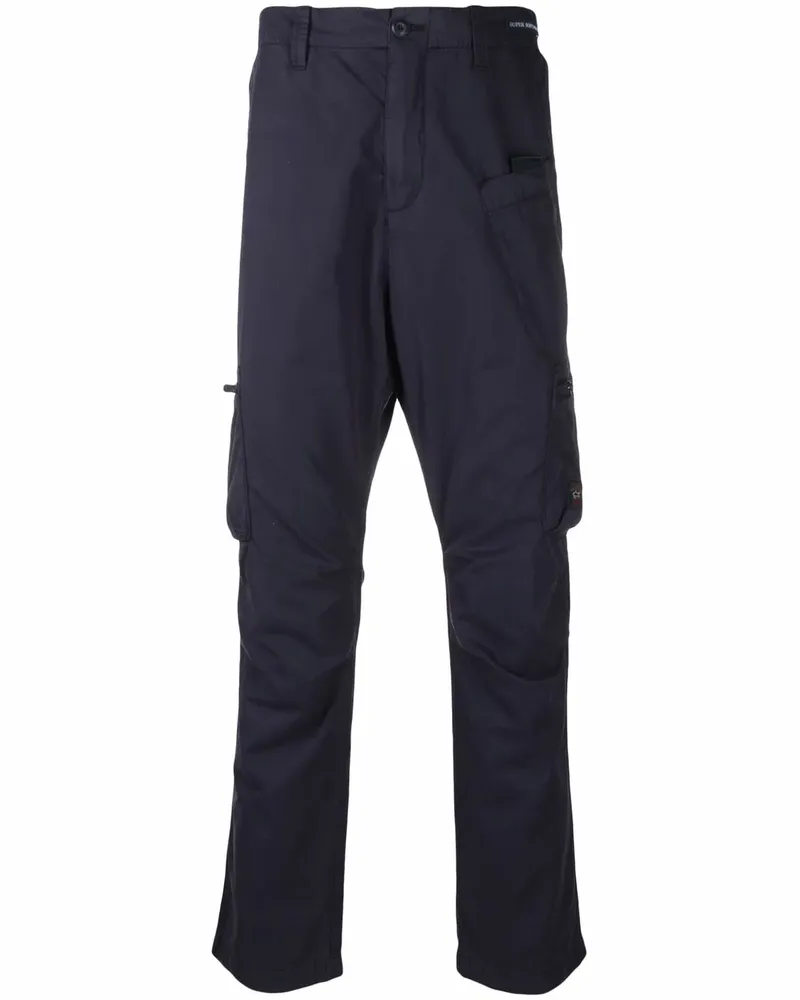 Paul & Shark Cargohose mit geradem Bein - Blau Blau