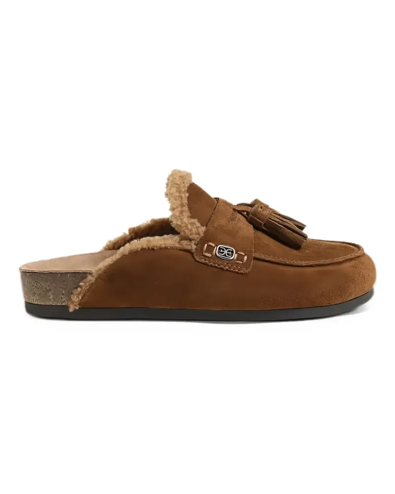 Sam Edelman Astrid tassel-detail mules - Braun Braun