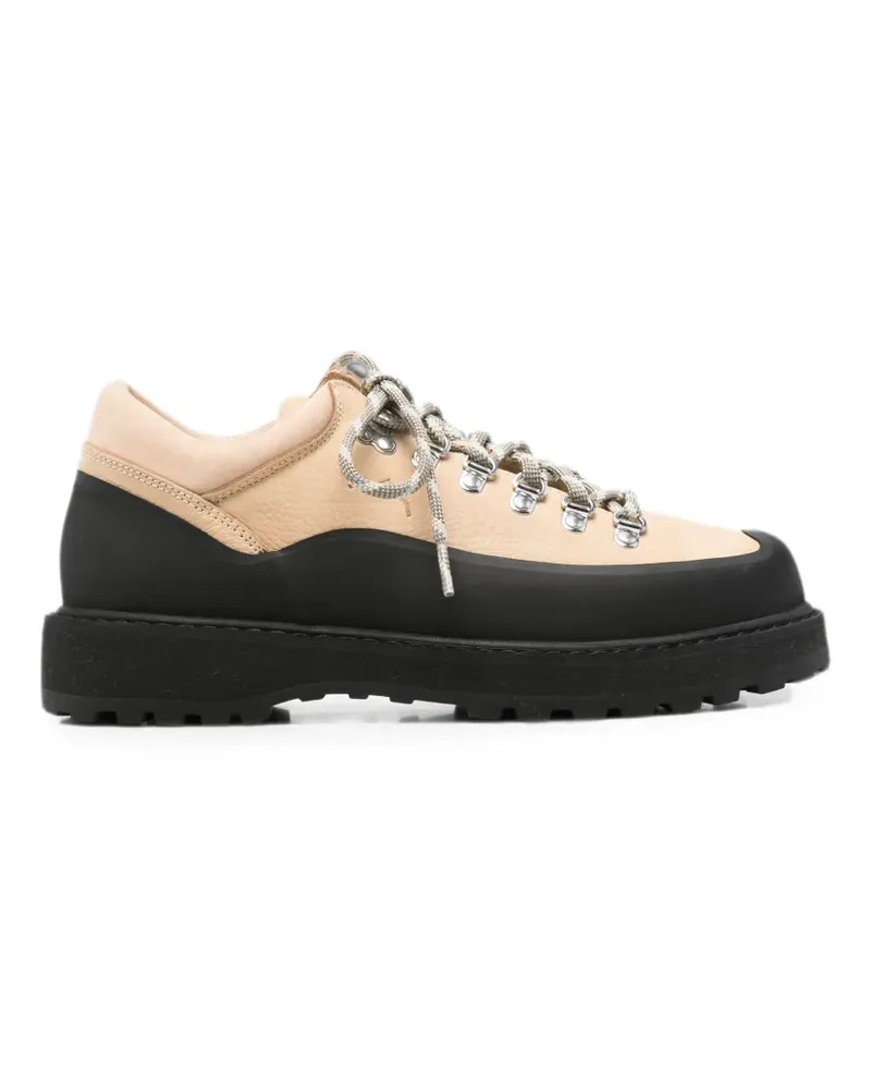 Diemme Cornaro Gomma leather sneakers - Nude Nude
