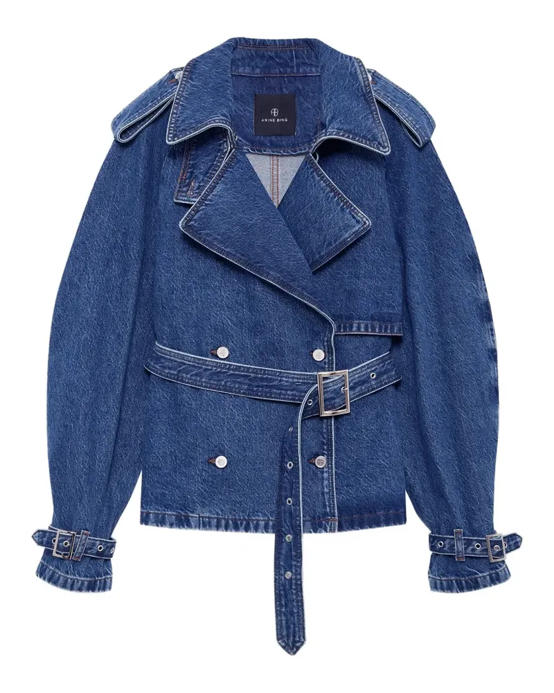 Anine Bing Pascale trench jacket - Blau Blau